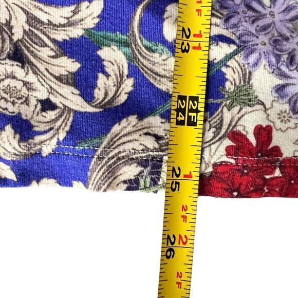 JOHNNY WAS Wild Flower Favorite V-Neck Long Sleeve Swing Tee Women's Size Small - Picture 12 of 13